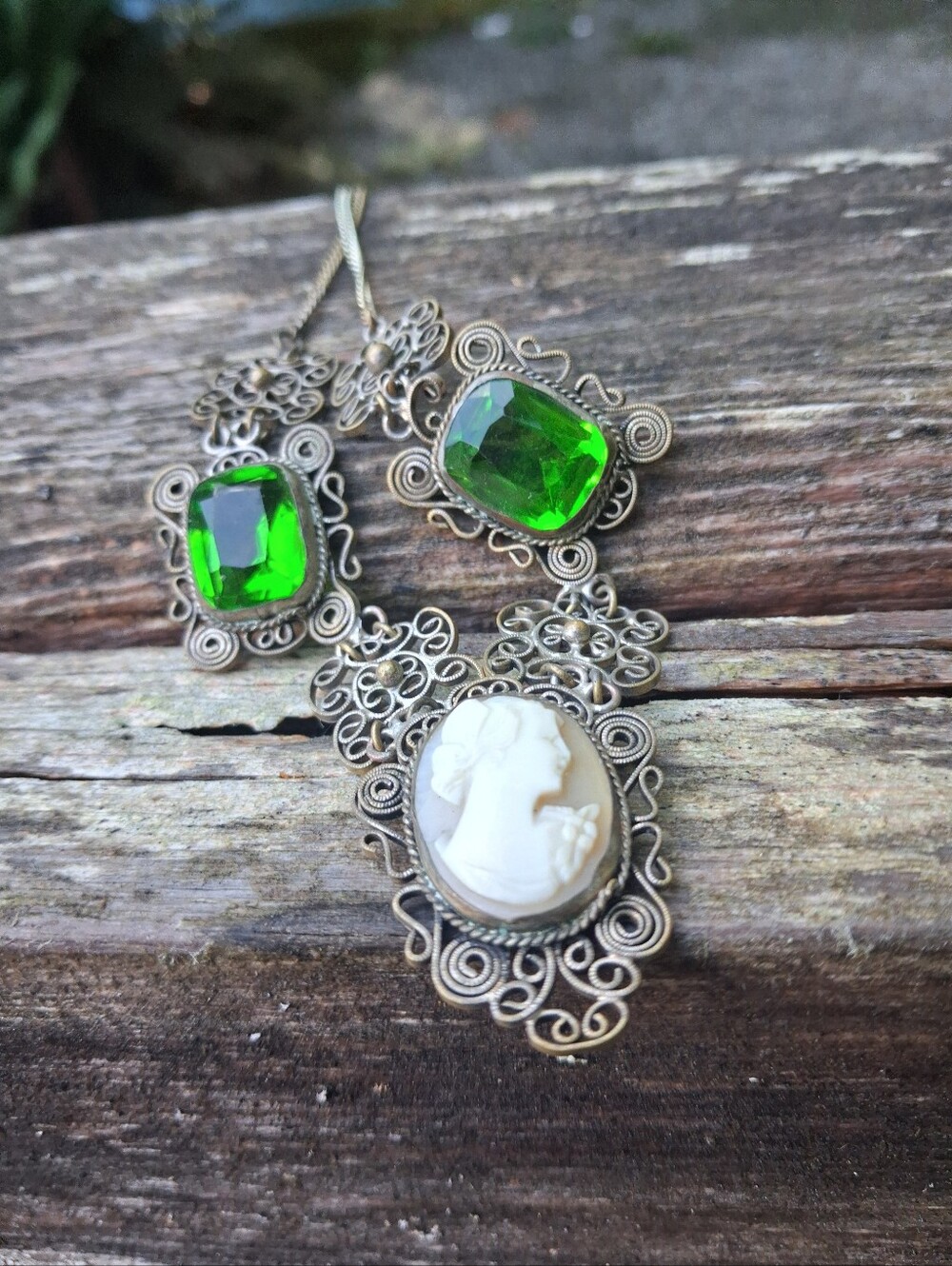 cameo necklace